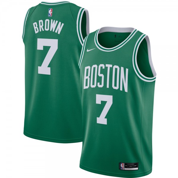 Boston Celtics Trikot Jaylen Brown 7 2020-2021 Nike Icon Edition Swingman - Herren